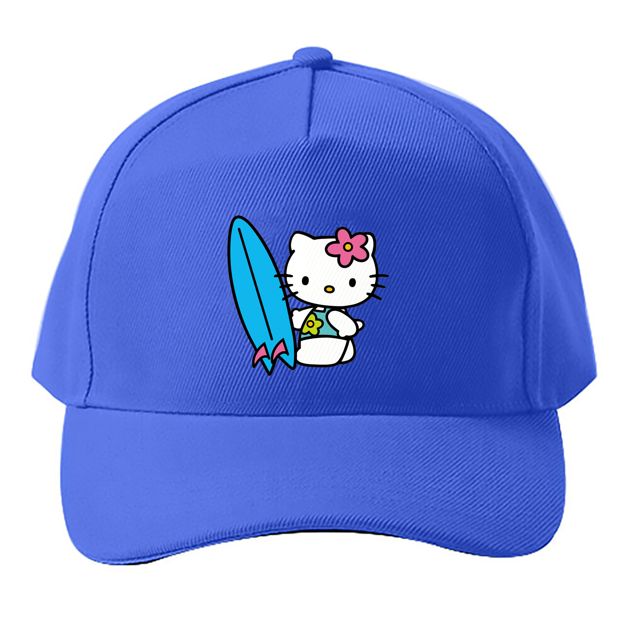 （画像用） Hello Kitty ハローキティ ベースボールキャップ 綿100％ 男女兼用 帽子 スポーツ